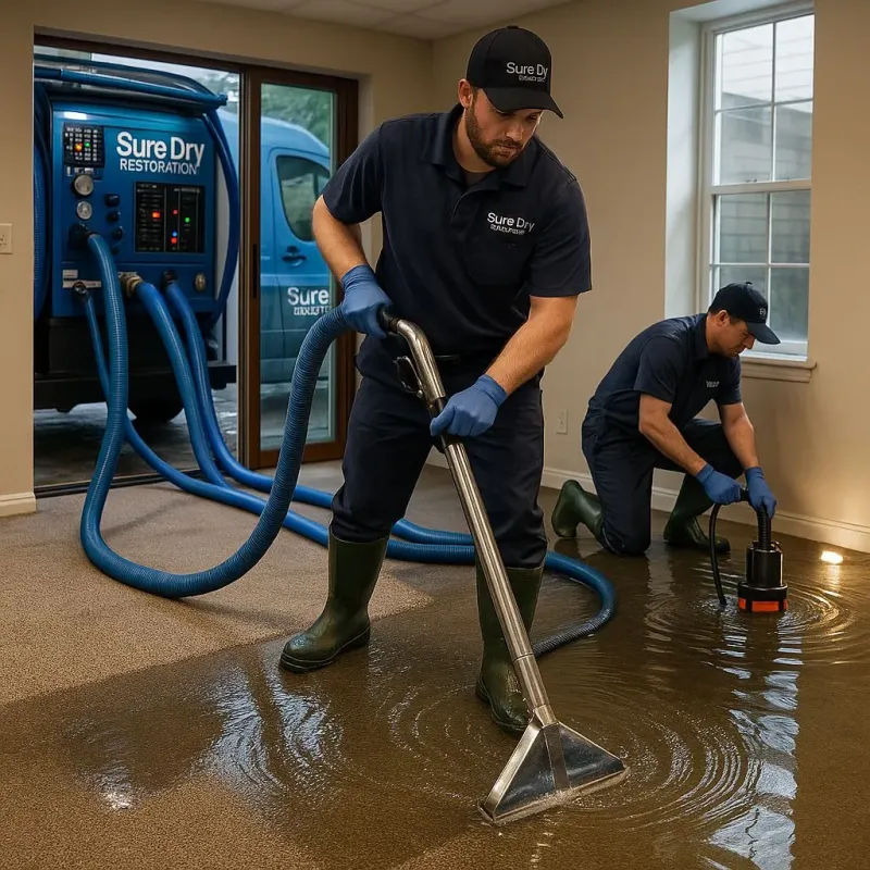 Water Extraction and Removal process in South Deerfield, MA